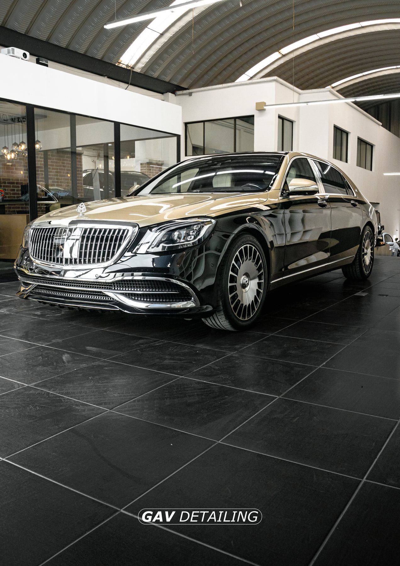 Mercedes-Maybach bitono detallado por GAV Detailing